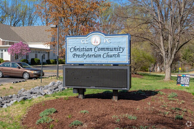Christian Community Presbyterian Church in Tulip Grove has weekly worship services where all are welcome.