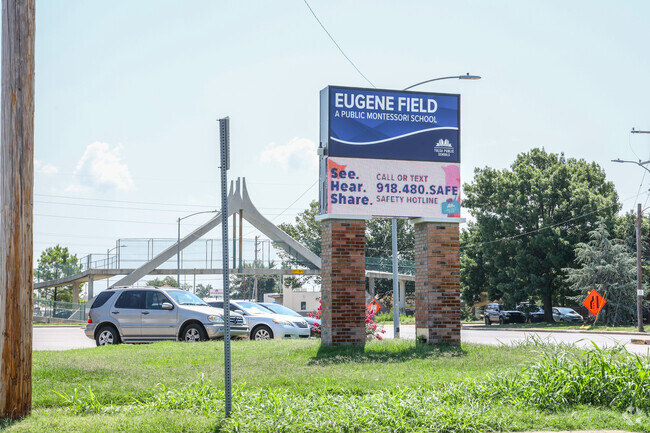 Eugene Field Elementary School is a public Montessori school in the Tulsa Public school system.