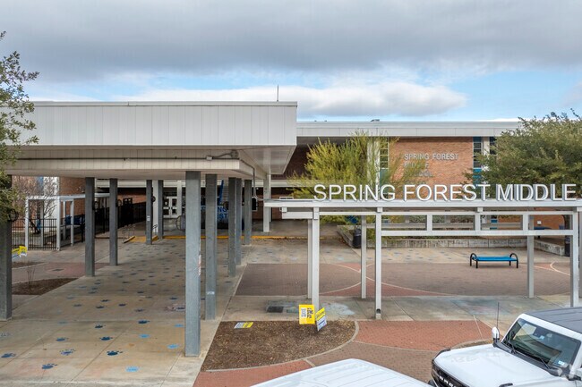Spring Forest Middle School fosters a positive and inclusive atmosphere for academic growth.