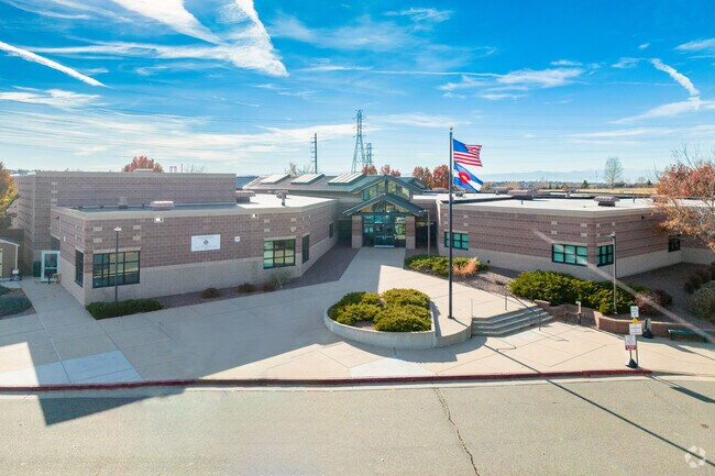 Students attend Aspen Crossing Elementary, a public pre-K and elementary school in Willow Trace.