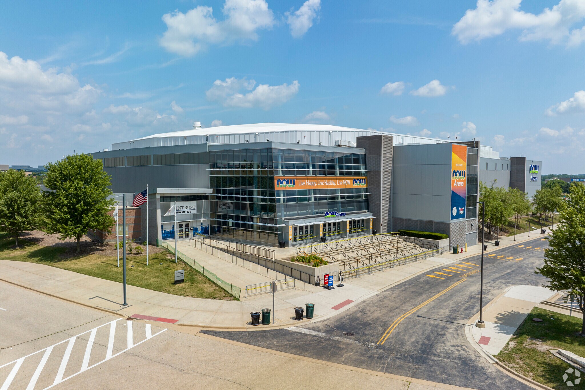 NOW Arena host many events and the Windy City Bulls basketball team near S. Hoffman Estates.