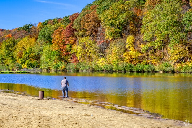 Garbage fishing is a great way to help the environment in Raccoon Creek State Park.