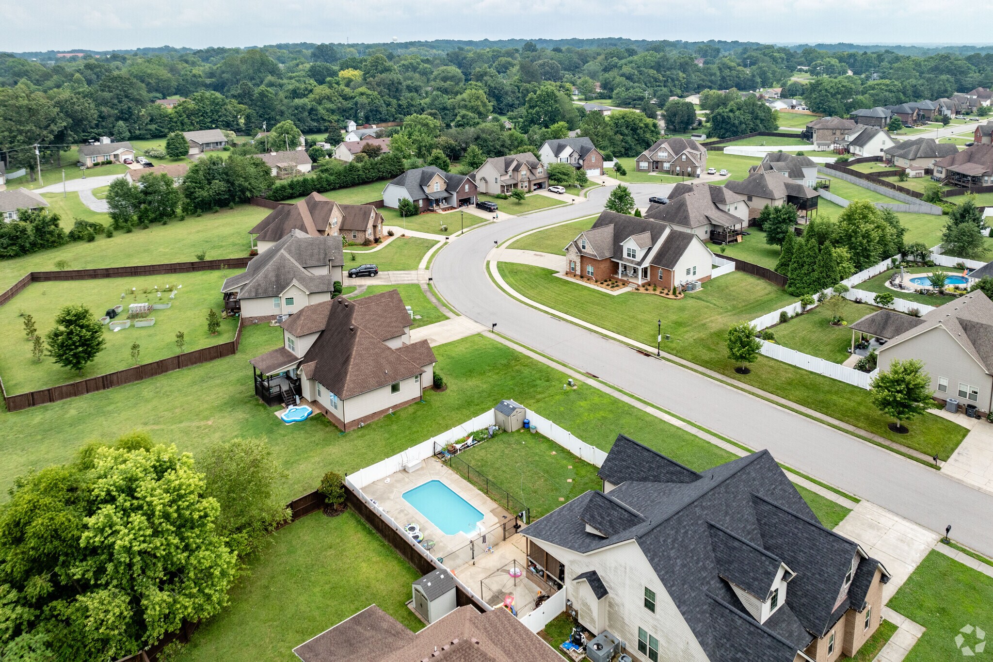 Scenic lots dot the landscape of Ellington Chase.