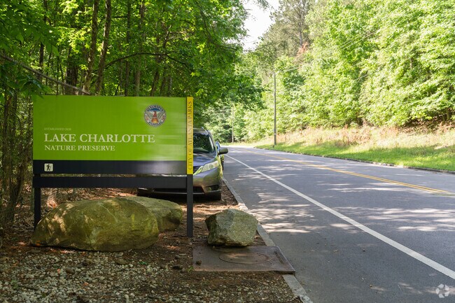 Lake Charlotte Nature Preserve, just minutes from Orchard Knob, offers scenic walking and biking opportunities.
