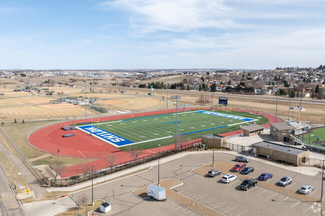 Shiloh Christian School has an artificial turf football field.