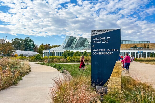Como Park began its life as a public park in 1873.