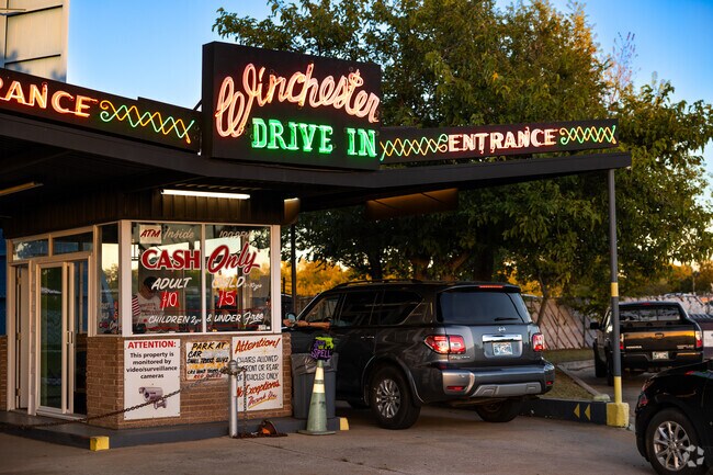 Parmelee is just one mile west of Oklahoma City's only drive-in movie theatre.
