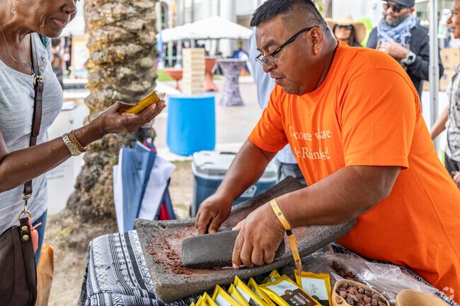 The Miramar Chocolate & Coffee Festival is held each year at the Miramar Town Center.