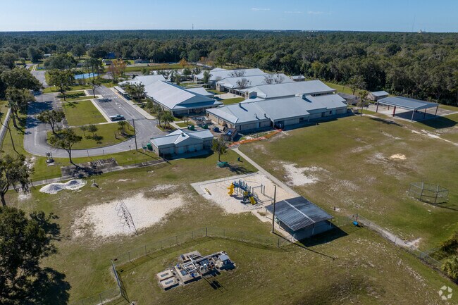 Volusia Pines Elementary School - Aerial