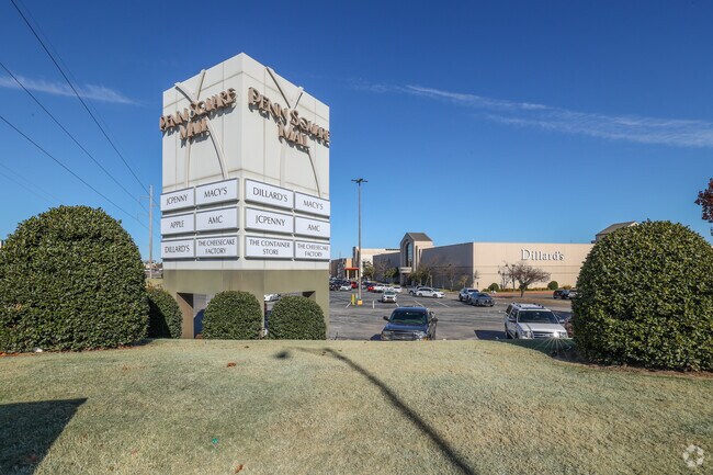 Penn Square Mall is one of the top shopping destinations in OKC, about a mile from Glenbrook
