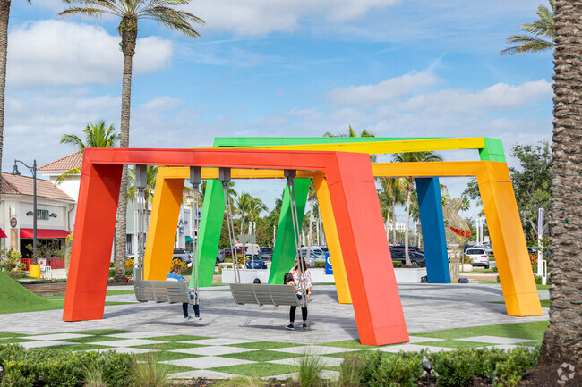 Bella Terra families can enjoy the shops and parks at Gulf Coast Town Center in the City of Estero.