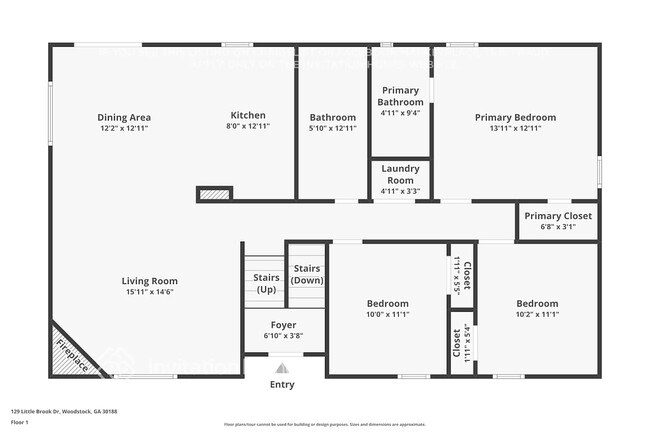 129 Little Brook Dr, Woodstock, GA 30188 - photo 3