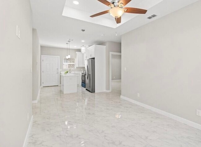 Built in security system and added interior only deadbolt lock for extra security