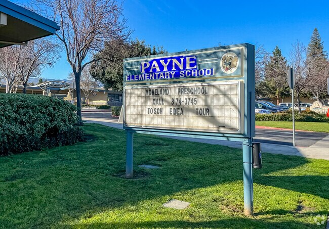Payne Elementary School in the Paynes neighborhood of San Jose, CA.