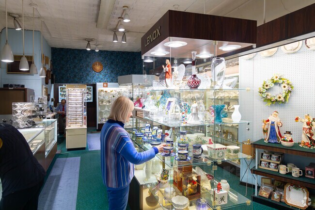 Antique stores in Danville are frequented by Valley locals.