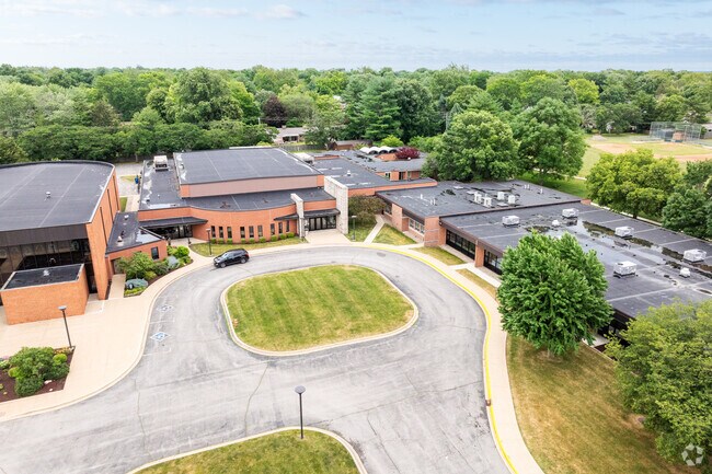 St. Matthew School is in a quiet neighborhood of Champaign.