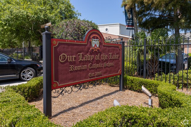 Our Lady of the Lake Catholic School provides a moral and academic foundation.