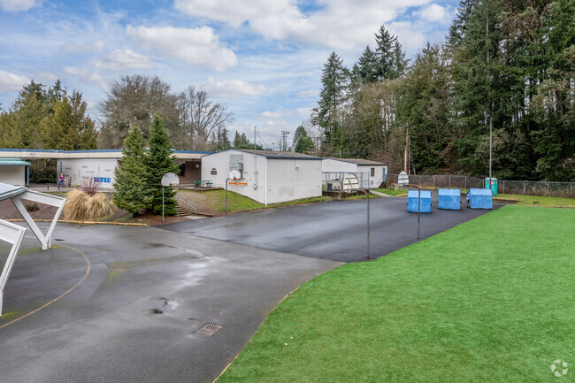 Arrowhead Elementary School basketball courts.