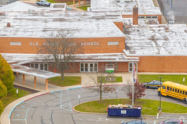 Students at Old Forge High School enjoy a safe and comfortable place to study and learn.