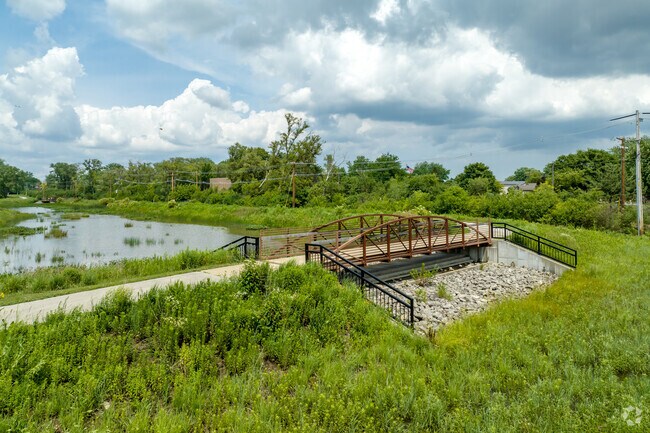 Armstrong Park, located in Carol Stream, is known for its lengthy walking paths.