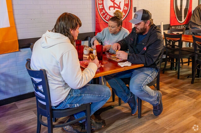 The brisket at Whiskey Throttle BBQ is a mouthwatering delight.
