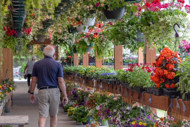 Butler Farm Market is the residents favorite place to shop plants and produce.