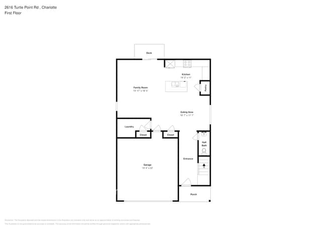 2616 Turtle Point Rd, Charlotte, NC 28262 - photo 2