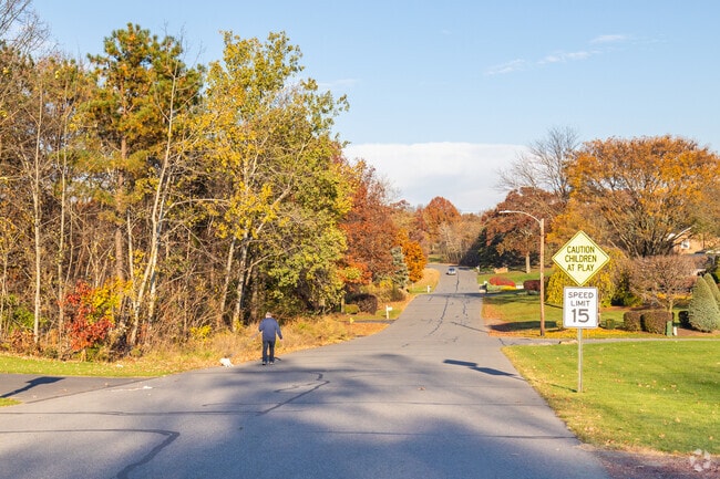Inkerman, PA has residential roads that branch off Main Street.