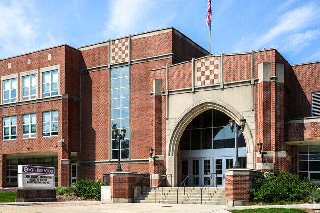 Downers Grove North High School serves residents of Hawthorne Hill.