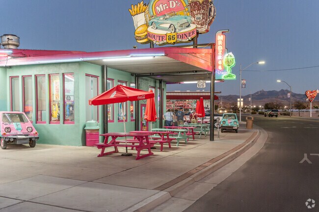 Mr. D'z Route 66 Diner is an old fashioned diner, serving traditional diner fare in Kingman.