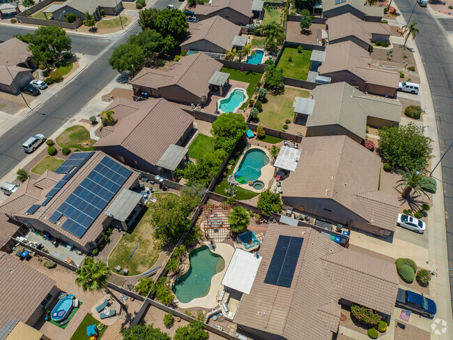 Prospective residents have plenty of home options with pools in Superstition Country.