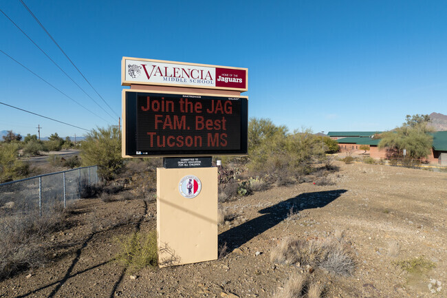 Valencia Middle School is located off Irvington Road.