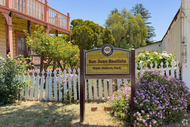 San Juan Bautista State Historic Park is a colorful site for learning about the community's history.