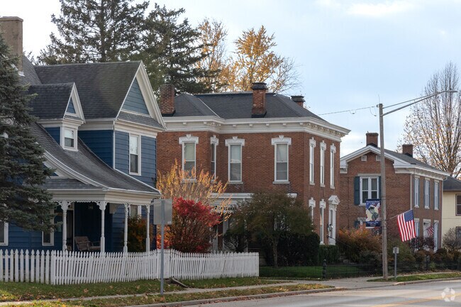Downtown Eaton, you can find many different architectural style of homes.