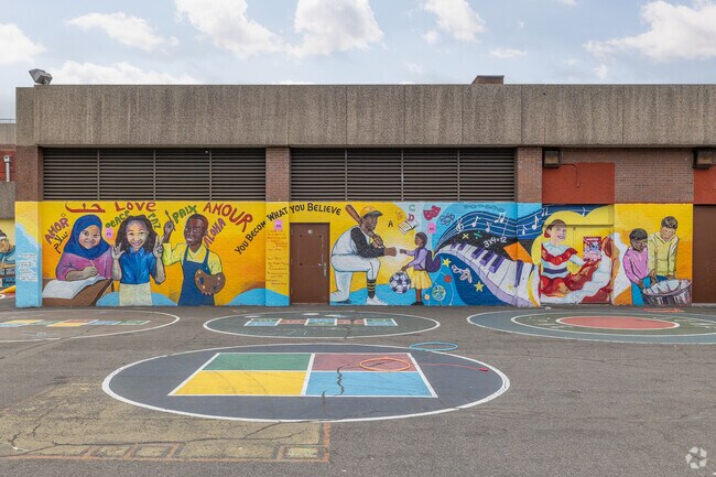 According to state scores, 95% of students are at least proficient in math and 92% in reading.