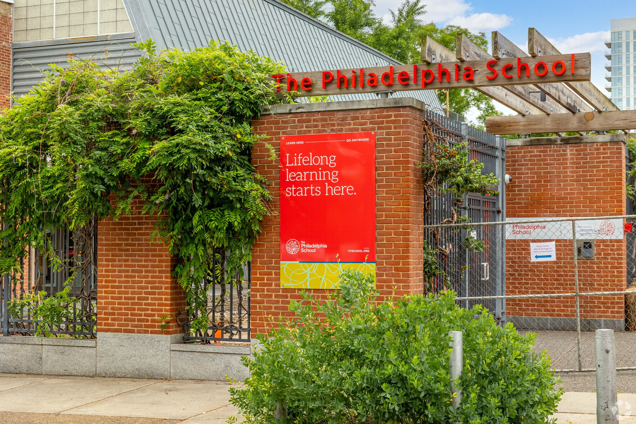 The Philadelphia School is a private school serving PreK-8.