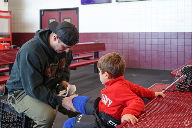 Lace up for some fun at Henry Graf Jr. Memorial Skating Rink near the South End.