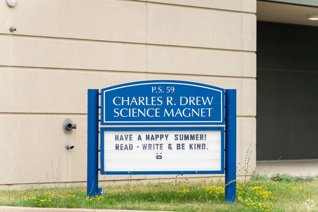 Dr. Charles Drew, Science Magnet in Buffalo serves grades 3 to 8.