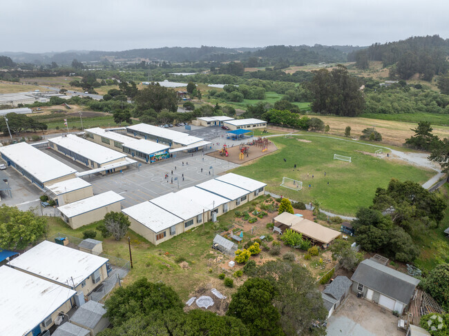 Prunedale's Hall District Elementary focuses on student success and community values.