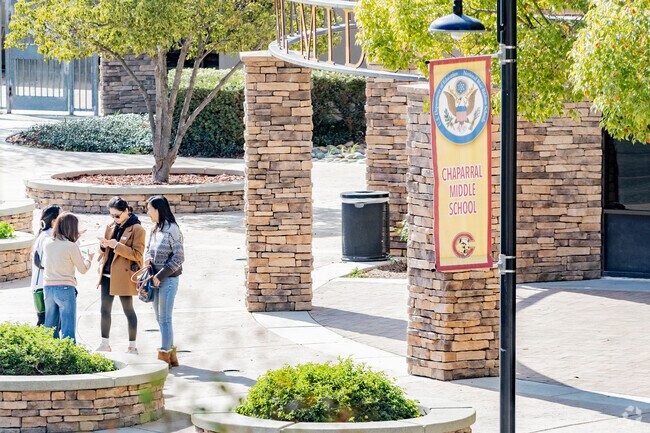 Chaparral Middle is the next stop at the Pomona Unified School District.