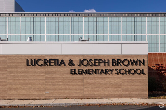 Lucretia and Joseph Brown School has a student teacher ratio of 12 to 1.