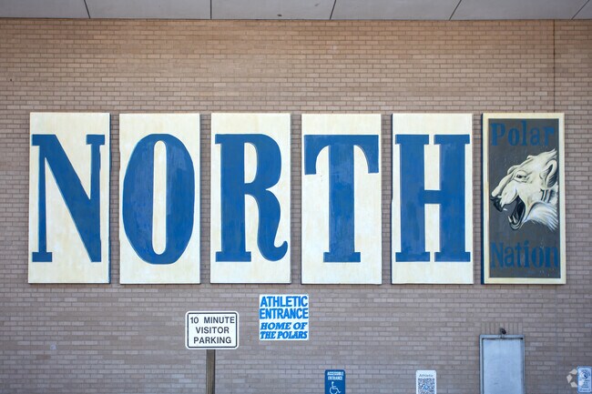 Students of the Hawthorne neighborhood can attend North Community High School.