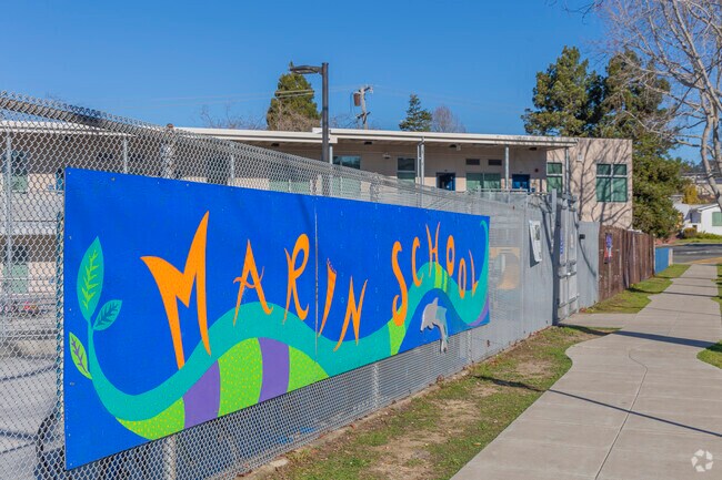 Marin Elementary is an educational cornerstone in Albany Terrace.