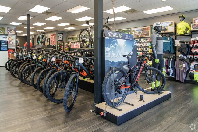 Community engagement thrives at Talleyville bike shops with regular group rides and cycling events.