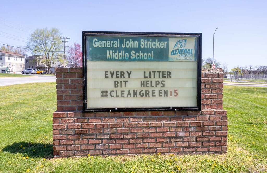 Dundalk Schools General John Stricker MS Building Sign