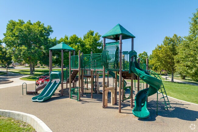 Bring your kids to the playground at Windsor Park in Legacy Ridge.