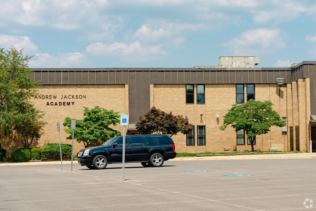 Andrew Jackson Academy serves the Suitland neighborhood of Forestville, Maryland.
