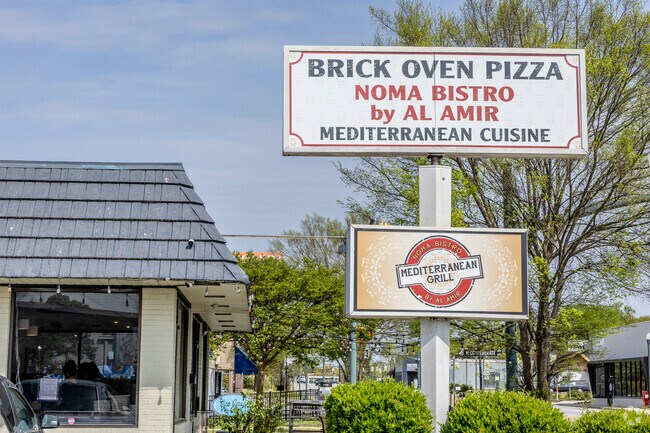 Noma Bistro is a popular family-owned Mediterranean grill on North Main Street.