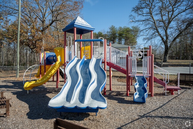 Children in Holly Springs can enjoy one of the many playgrounds located throughout the community.