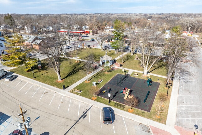 Polk City’s Town Square remains the central hub for community events and local businesses.